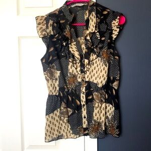 Signature by Larry Levine Paisley button down